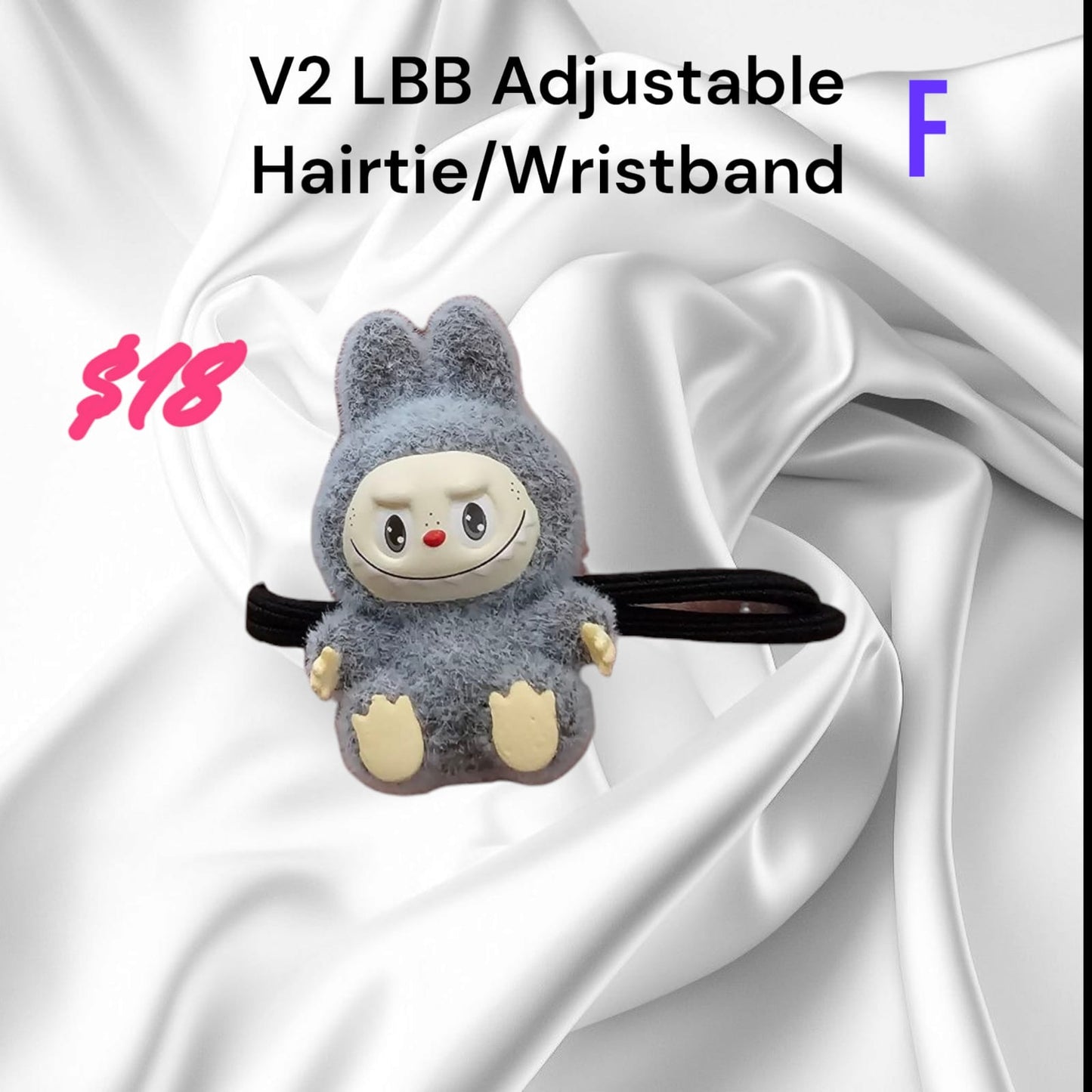 V2 Labubu Hairtie/ Wristband