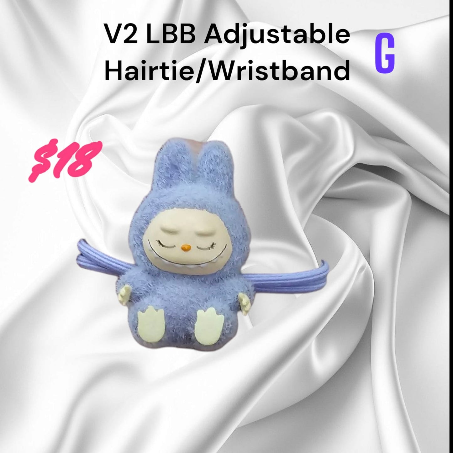 V2 Labubu Hairtie/ Wristband